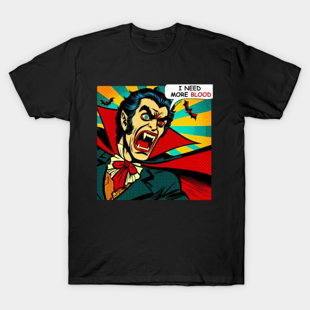 Vampire T-Shirt by 80s Pop Night